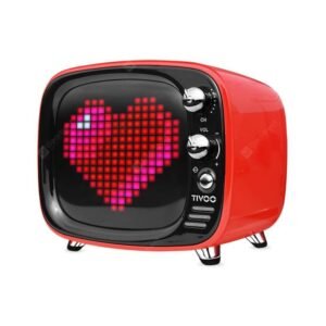 Portable Bluetooth speaker Smart Clock Alarm Pixel Art DIY by App LED Light Sign in decoration Unique gift